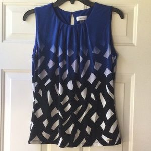 Calvin Klein Sleeveless Top Size S EUC
